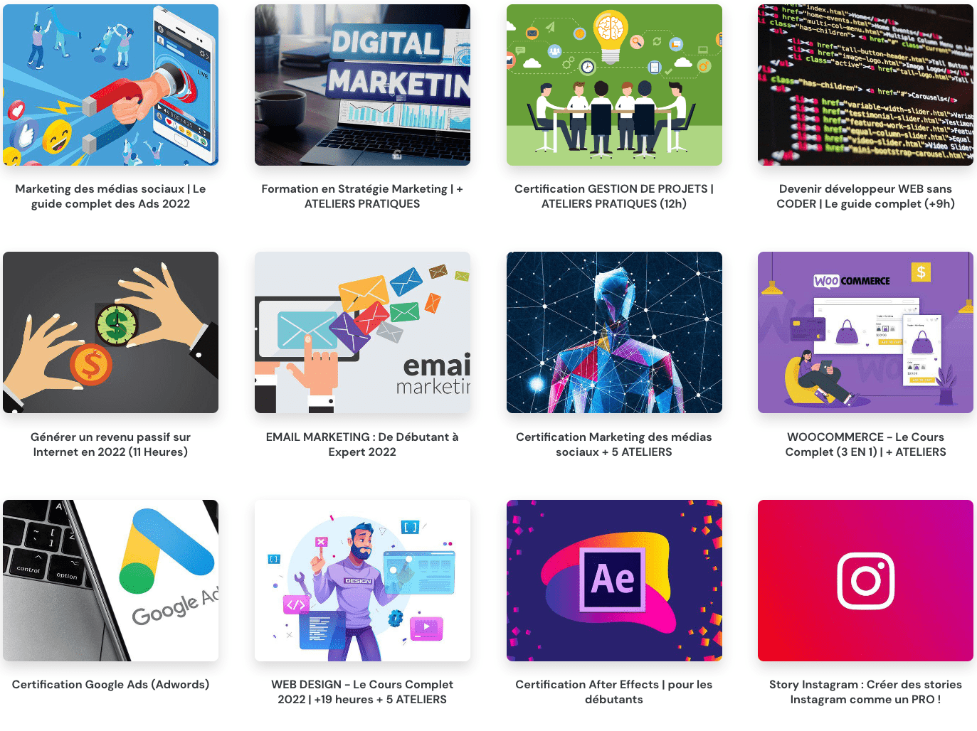 Formation marketing digital